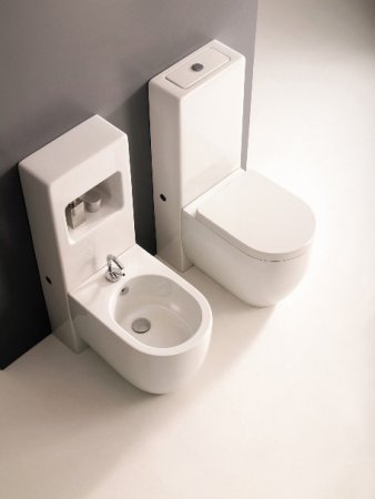 Унитаз приставной Kerasan Flo 311601 