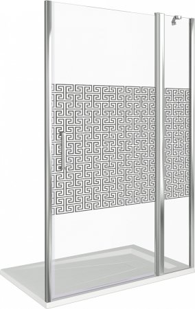 Душевая дверь в нишу Good Door Fantasy WTW-110-F-CH 