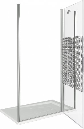 Душевая дверь в нишу Good Door Fantasy WTW-110-F-CH 