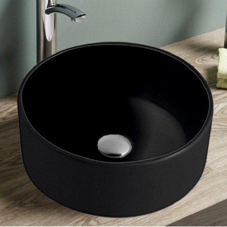 Раковина Melana 41 MLN-7078AB Черная глянцевая 