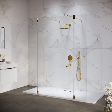 Душевая перегородка RGW WA-052Gb (WA-016Gb+2Z-071Gb) 1400 