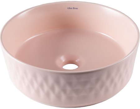 Раковина-чаша Allen Brau Fantasy Romb 36 4.11033.SM Розовая 