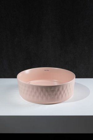 Раковина-чаша Allen Brau Fantasy Romb 36 4.11033.SM Розовая 