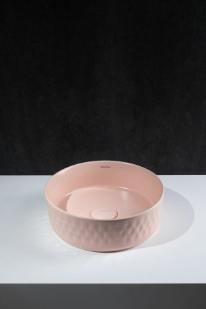 Раковина-чаша Allen Brau Fantasy Romb 36 4.11033.SM Розовая 