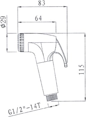 Гигиенический душ Villeroy & Boch TVD00060700561 