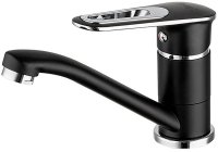 Смеситель для кухни Frap H49-6 F4549-6 Черный матовый Хром