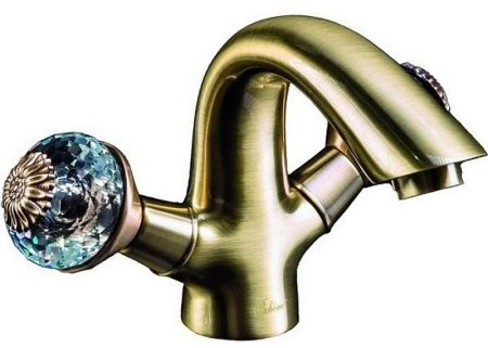 Смеситель для раковины Boheme Flora 311-FL Бронза 