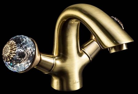 Смеситель для раковины Boheme Flora 311-FL Бронза 