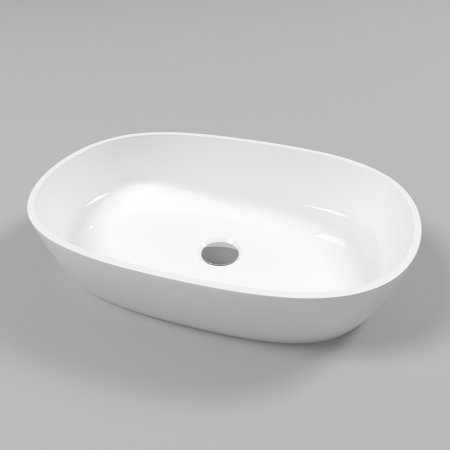 Раковина-чаша Whitecross Opal 56 0709.056038.100 Белая глянцевая 