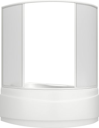 Акриловая ванна Bas Вектра 150 см L с г/м + средство 