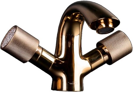 Смеситель для раковины Boheme Royal Cristal 291-Royal/CRST Золото 