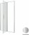 Душевая дверь Allen Brau Priority 120 3.31032.BA профиль Серебро браш стекло прозрачное 