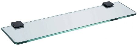 Стеклянная полка Allen Brau Infinity 6.21012-31 Черная матовая 