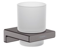 Стакан Hansgrohe AddStoris 41749340 черный хром