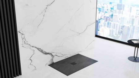 Душевой поддон из литого мрамора 120х90 см Rea Rock REA-K4580 