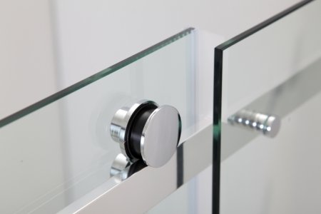 Душевой уголок Black&White Stellar Wind S202 80х120 2028012 профиль Серебристый хром стекло прозрачное 