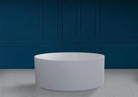 Ванна из искусственного камня ABBER Stein AS9679 белая матовая 