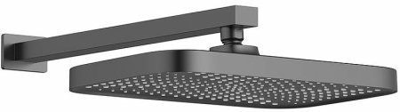 Душевая система Vincea VSFW-422T1GM с термостатом Вороненая сталь 