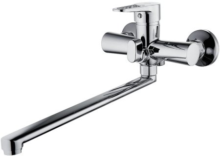 Смеситель для ванны G-Lauf NUD7-A045 универсальный Хром 