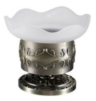 Мыльница стекло настольная HAYTA 13916-2B Бронза