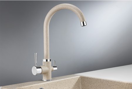 Смеситель Granula GR-2168 для кухонной мойки, классик 