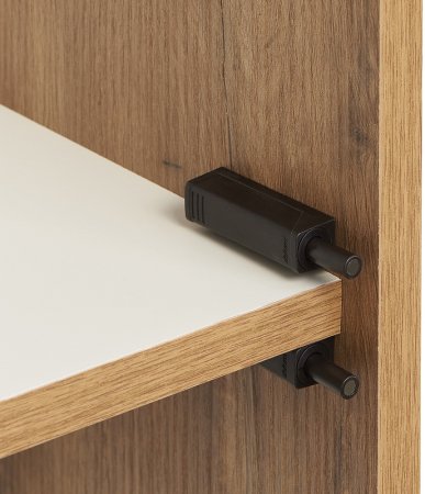 Шкаф пенал Aquaton Сканди 40 1A253403SDZ90 подвесной Белый Дуб рустикальный 