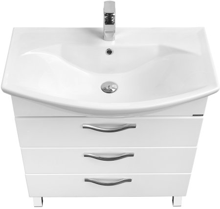 Тумба под раковину Aquaton Ария 80 Н 1A141301AA010 Белая 