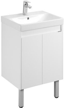 Тумба под раковину Aquaton Сканди Doors 55 1A278801SD010 Белая 