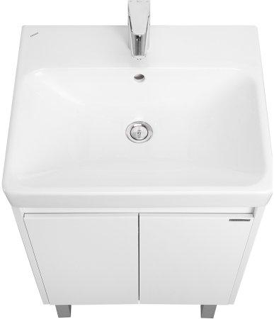 Тумба под раковину Aquaton Сканди Doors 55 1A278801SD010 Белая 