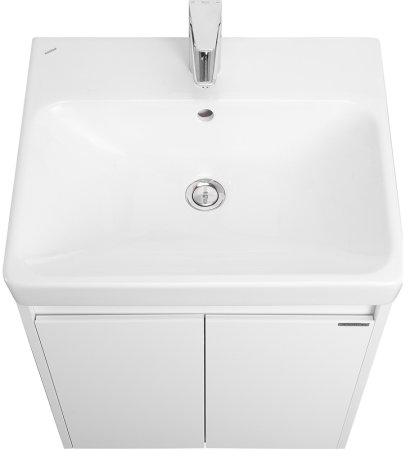 Тумба под раковину Aquaton Сканди Doors 55 1A278801SD010 Белая 