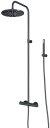 Душевая система Paini Cox 78PZ689TH Черный матовый 