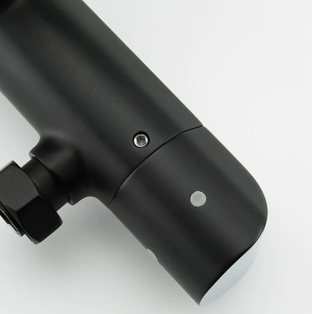 Душевая система Gappo G03-6 G2403-56 с термостатом Черная матовая Хром 