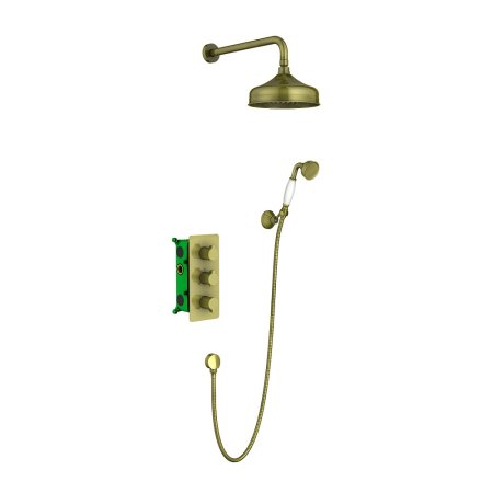 Душевой комплект Timo Petruma SX-5169/02SM с внутренней частью, антик 