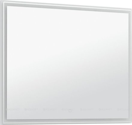 Зеркало Aquanet Nova Lite 100 белый LED 