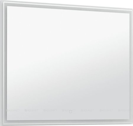 Зеркало Aquanet Nova Lite 100 белый LED 