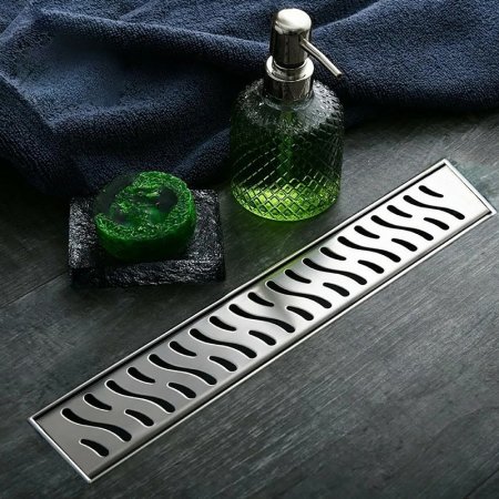 Душевой лоток Paini Harmony 550 CH550HN с решеткой Хром 