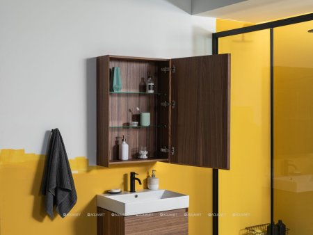 Зеркало-шкаф Aquanet Нью-Йорк 60 орех 