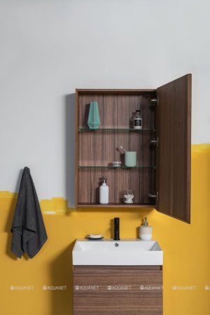 Зеркало-шкаф Aquanet Нью-Йорк 60 орех 