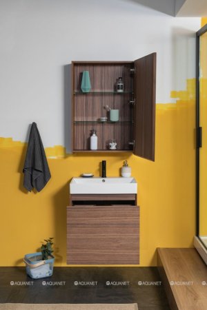 Зеркало-шкаф Aquanet Нью-Йорк 60 орех 