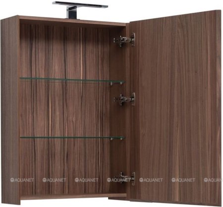 Зеркало-шкаф Aquanet Нью-Йорк 60 орех 
