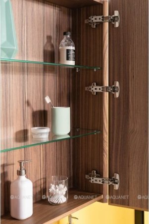 Зеркало-шкаф Aquanet Нью-Йорк 60 орех 