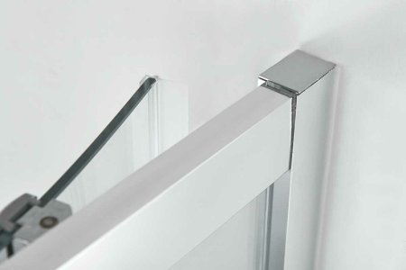 Душевой уголок Vincea Alpha 80x80 VSQ-3AL800CL профиль Хром стекло прозрачное 
