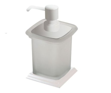 Дозатор для жидкого мыла Art&Max Zoe AM-G-6832D-Bi белый 