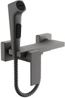 Гигиенический душ со смесителем BELZ B55653-3, оружейная сталь