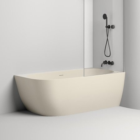 Ванна из искусственного камня Salini Sofia Corner Right 170х85 102524MRF покраска по RAL полностью матовая 