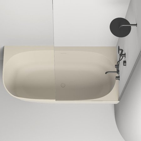 Ванна из искусственного камня Salini Sofia Corner Right 170х85 102524MRF покраска по RAL полностью матовая 