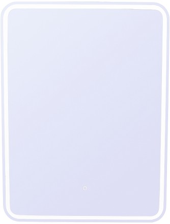 Зеркальный шкаф Style Line Каре 55 L СС-00002373 с подсветкой Белый 