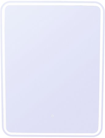 Зеркальный шкаф Style Line Каре 55 L СС-00002373 с подсветкой Белый 