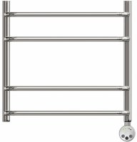 Электрический полотенцесушитель Point Нептун PN09155E П4 500x500 левый/правый Хром