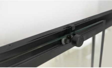 Душевая дверь в нишу RGW Leipzig LE-12B 180х195 профиль черный 